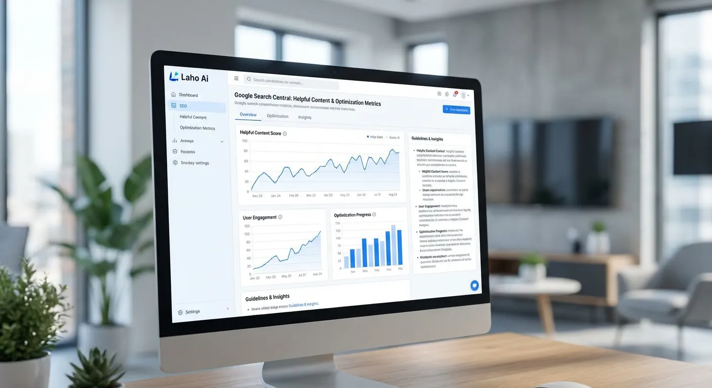Hướng dẫn tối ưu hóa nội dung AI chuẩn Google Search Central và tránh án phạt cùng Laho Ai